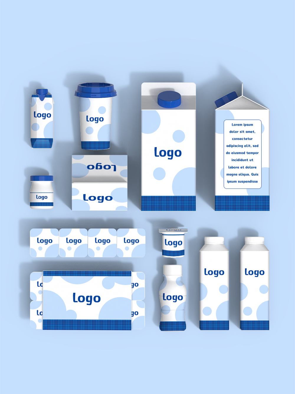 奶制品包裝VI樣機 設計與制品創(chuàng)新的藝術融合